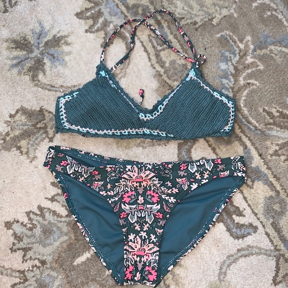 Xhilaration Other - Xhilaration Green Matching Bikini